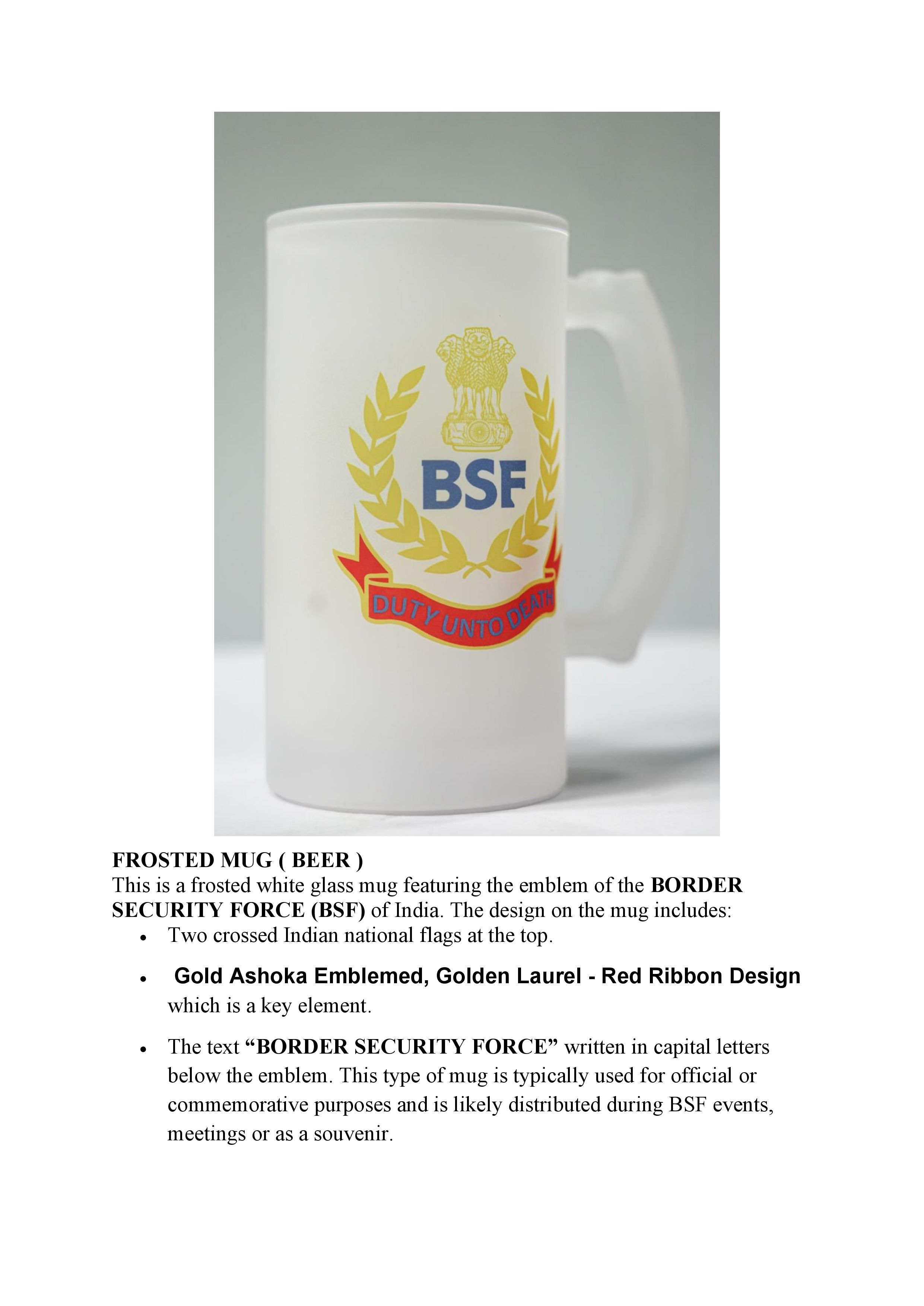 BSF Beer Mug
